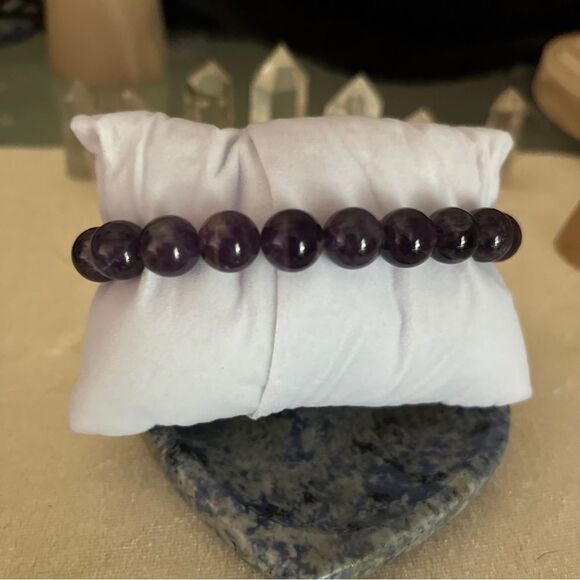 Luxury Amethyst Stada Wristwatch Charm Bracelet - Picture 4 of 8